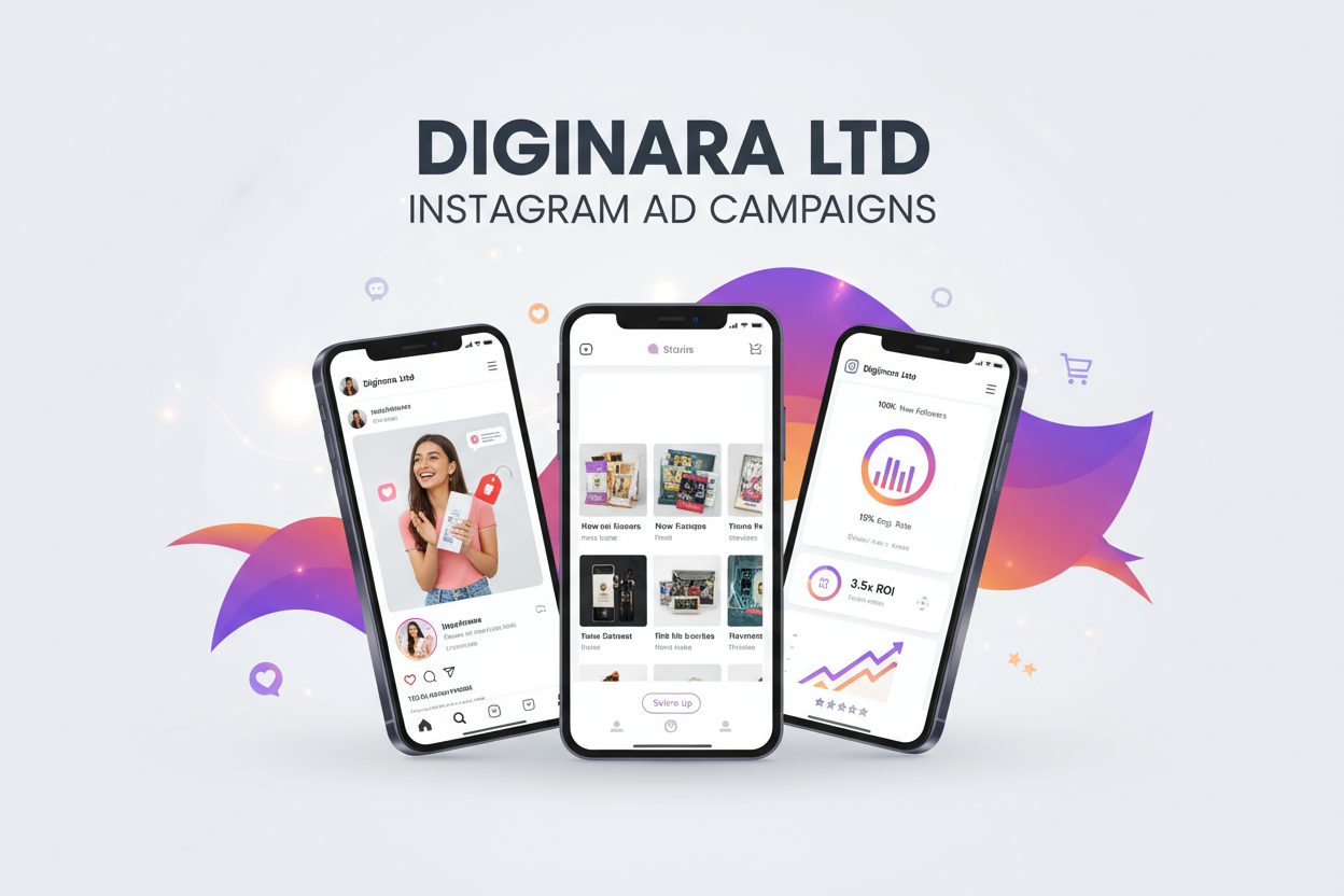 Run High-Performance Instagram Ads with DIGINARA LTD