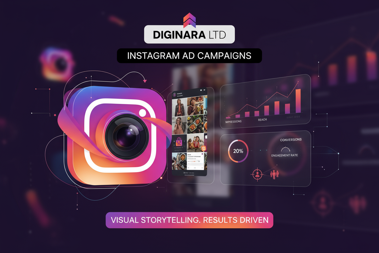 Run High-Performance Instagram Ads with DIGINARA LTD