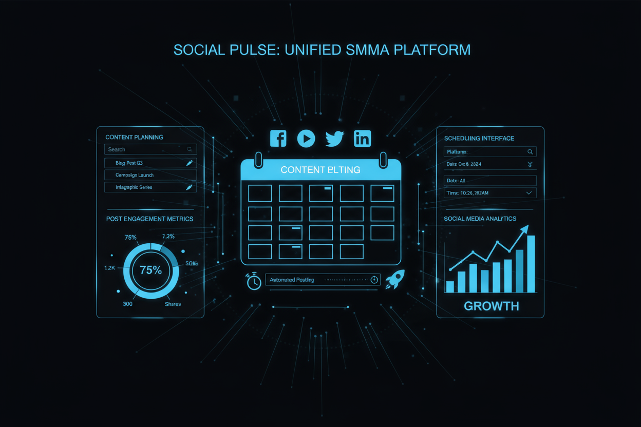 Social Media Management & Content Scheduling