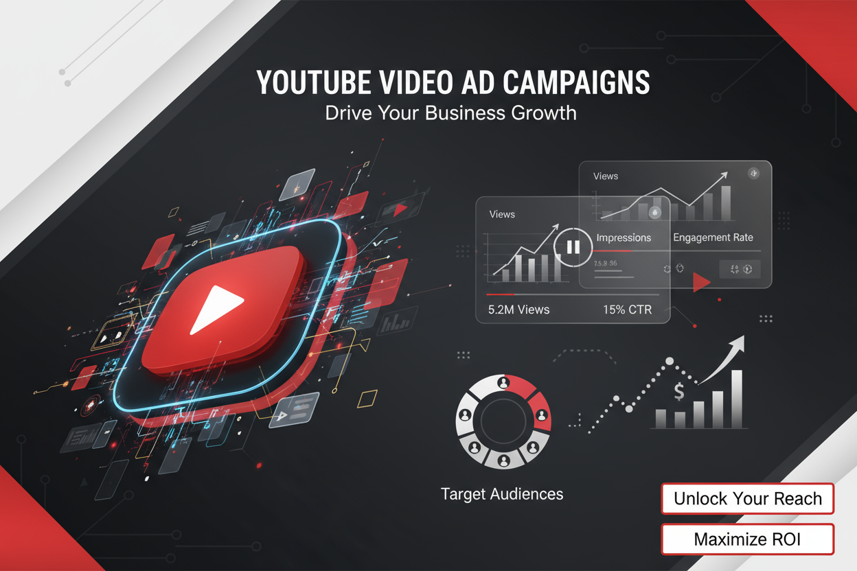 Grow Your Business with YouTube Video Ads | DIGINARA LTD